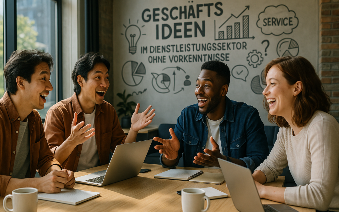 Geschäftsideen im Dienstleistungssektor ohne Vorkenntnisse